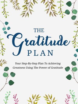cover image of The Gratitude Plan